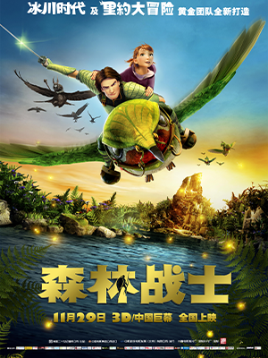 森林战士海报