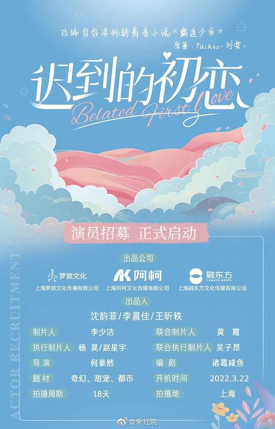迟到的初恋海报