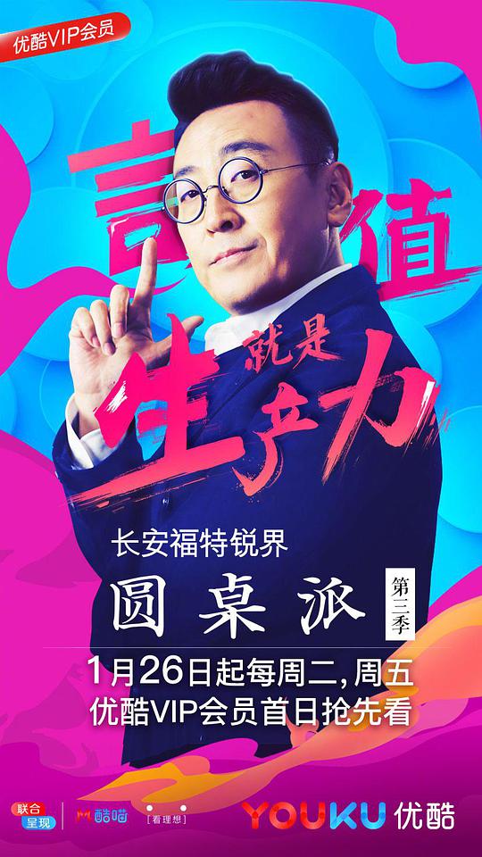 圆桌派 第三季海报