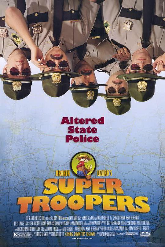 超级骑警海报