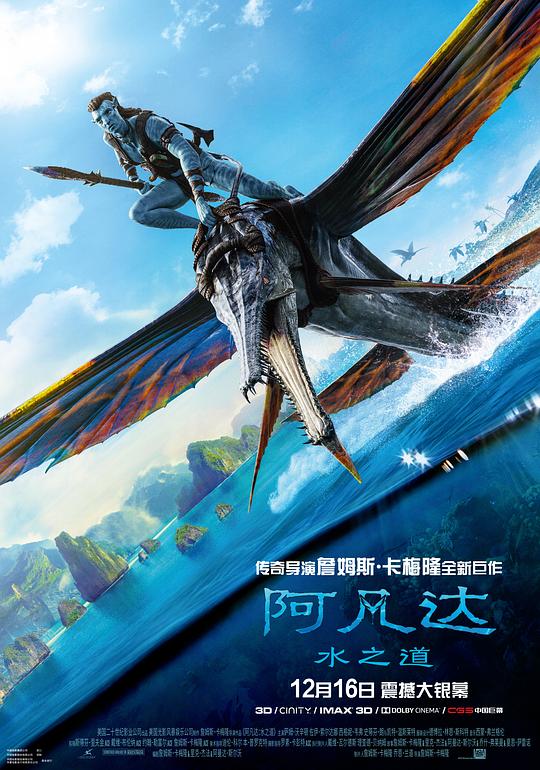 阿凡达2:水之道海报
